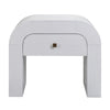 Hump White Nightstand Model: TOV-B44074