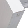 Hump White Nightstand Model: TOV-B44074