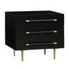 Trident Black Nightstand Model: TOV-B44075