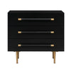 Trident Black Nightstand Model: TOV-B44075