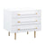 Trident White Nightstand Model: TOV-B44076