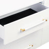 Trident White 6 Drawer Dresser Model: TOV-B44095