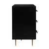 Trident Black 6 Drawer Dresser Model: TOV-B44096