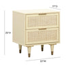 Sierra Buttermilk Nightstand Model: TOV-B44111
