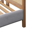 Kavali Grey King Bed Model: TOV-B44121