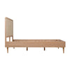 Carmen Natural Ash and Cane Bed in King Model: TOV-B44159