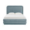 Briella Bluestone Velvet Bed in Full Model: TOV-B44217