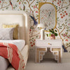 Suzie Cream & Rattan Nightstand Model: TOV-B54203