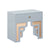 Suzie Pastel Blue & Rattan Nightstand Model: TOV-B54205