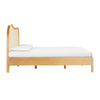 Grappa Natural Wood & Rattan King Bed Model: TOV-B54347