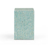 Derry Blue Capiz Shell Nightstand Model: TOV-B54432