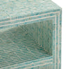 Derry Blue Capiz Shell Nightstand Model: TOV-B54432