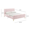 Angela Blush Bed in Full Model: TOV-B68161