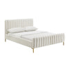 Angela Cream Bed in Full Model: TOV-B68162