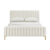 Angela Cream Bed in Full Model: TOV-B68162
