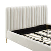 Angela Cream Bed in Full Model: TOV-B68162