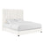 Arabelle White Velvet Bed in King Model: TOV-B68250