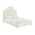 Bianca Cream Velvet Bed in Queen Model: TOV-B68361
