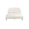 Denise Cream Boucle Bed in King Model: TOV-B68689