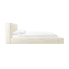 Olafur Cream Linen King Bed Model: TOV-B68823