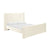 Athara Cream Velvet Queen Bed Model: TOV-B68944