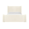 Athara Cream Velvet Queen Bed Model: TOV-B68944