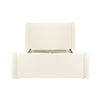 Athara Cream Velvet Queen Bed Model: TOV-B68944