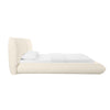 Romp Cream 100% Upcycled Linen King Bed Model: TOV-B68951