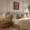 Babette Tan Boucle Queen Bed Model: TOV-B69135