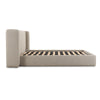 Babette Tan Boucle King Bed Model: TOV-B69136