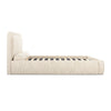 Murielle Taupe Textured Boucle King Bed Model: TOV-B69140