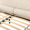 Murielle Taupe Textured Boucle King Bed Model: TOV-B69140
