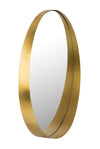 Rella Brass 23" Round Wall Mirror Model: TOV-C18215
