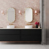 Bubbles Ivory Oval Wall Mirror Model: TOV-C18422