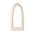Kaia Cream Textured Small Floor Mirror Model: TOV-C18647