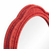 Zeva Red Wall Mirror Model: TOV-C54419