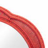 Zeva Red Wall Mirror Model: TOV-C54419