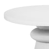 Lupita White 42" Round Dinette Table Model: TOV-D18432