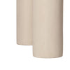 Barbara Cream Textured Indoor / Outdoor 47" Round Dining Table Model: TOV-D18646