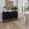 Amara Charcoal Woven Rattan Buffet Model: TOV-D21015