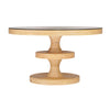 Apollonia Natural Rattan 51" Round Dining Table Model: TOV-D21021