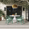 Ginny Green Rattan Dining Chair Model: TOV-D21022