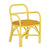 Ginny Yellow Rattan Dining Chair Model: TOV-D21023