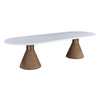 Rishi Natural Rope Oval Table Model: TOV-D44048