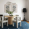 Chelsea Natural Oak Wood Round Dining Table Model: TOV-D44123