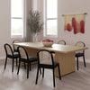 Chelsea Natural Oak Wood 96" Rectangular Dining Table Model: TOV-D44132