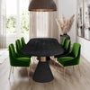 Beatrix Green Velvet Side Chair Model: TOV-D46