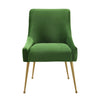Beatrix Green Velvet Side Chair Model: TOV-D46