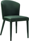 Metropolitan Forest Green Velvet Chair Model: TOV-D54