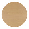 Akiba Natural Ash & Rattan 47" Round Dining Table Model: TOV-D54221